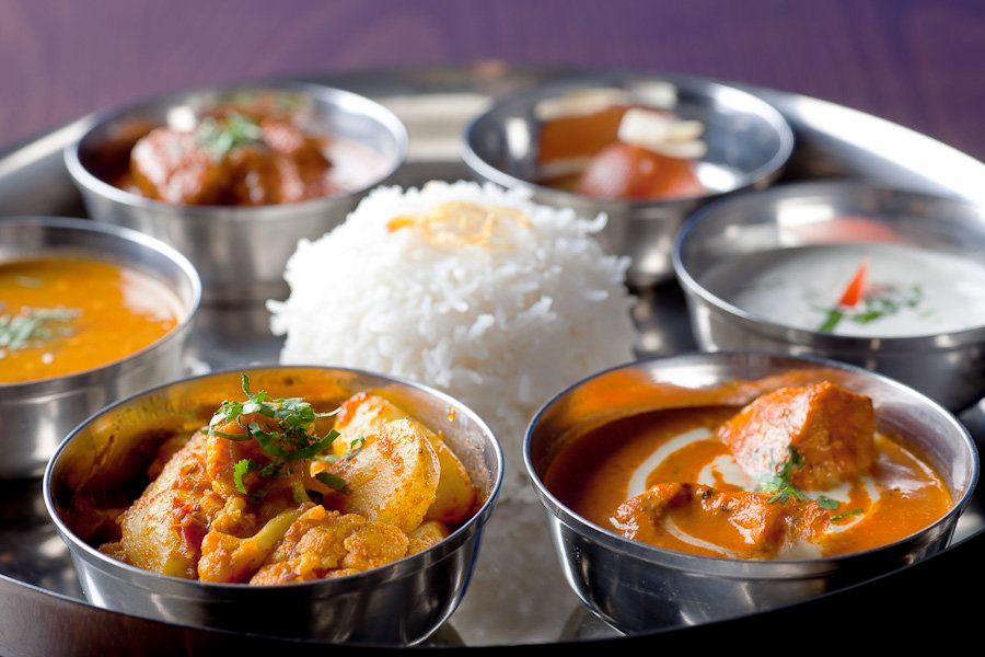 south and noth Indian food